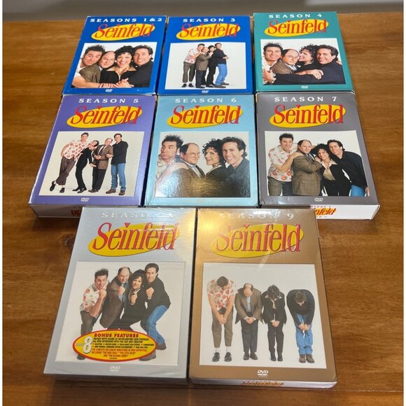 Seinfield Seasons 1-9 DVD Boxed Set Excellent - Picture 1 of 2